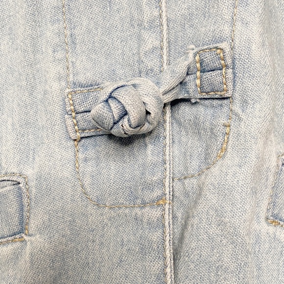 NEIMAN MARCUS CHAMBRAY JACKET SIZE MEDIUM - Picture 7 of 12